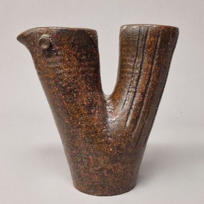 WORK circa 1950

Volatile VASE in glazed...