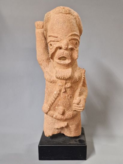 NIGERIA, Nok Culture

Bust of a bearded and...