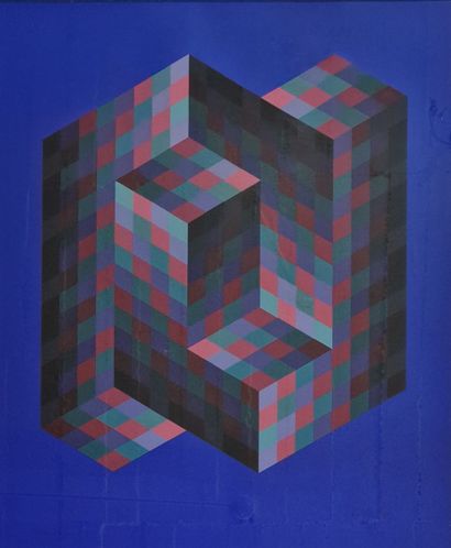 Victor VASARELY (1906-1997)

Kinetic composition...