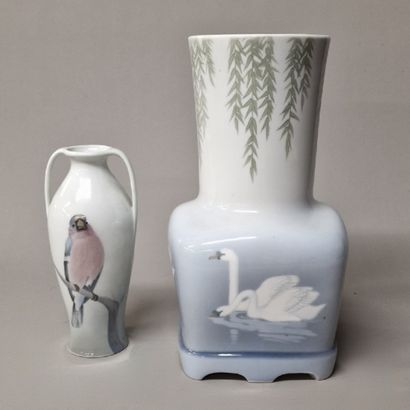 ROYAL COPENHAGEN

TRONCONIC VASE in polychrome...