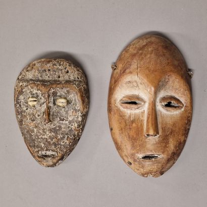 DEMOCRATIC REPUBLIC OF CONGO, LEGA - 2 MASKS...
