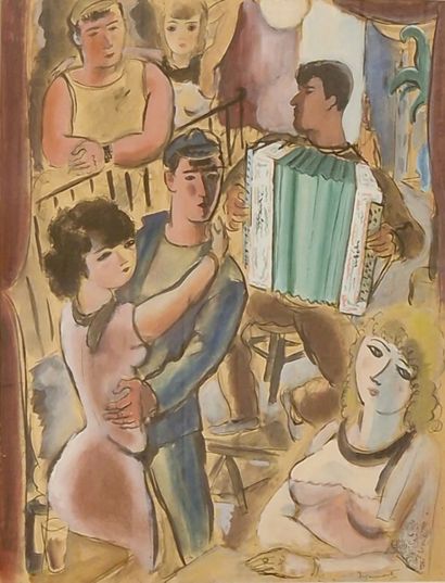 André DIGNIMONT (1891-1965)

Scene of a brothel

AQUARELLE...