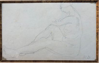 Raoul DUFY (1877-1953)

Crouching Nude 

Sketch...