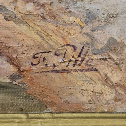 Felix PILLE (1848-1919)

Two boats by the...