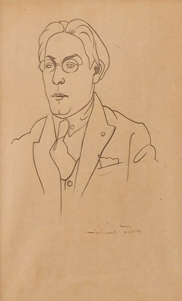 André LHOTE (1885-1962)

Portrait of a man

CRAYON...