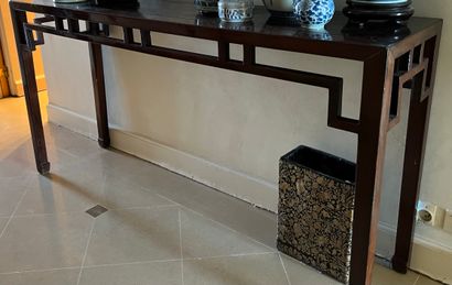 RECTANGULAR CONSOLE China style 19th Century...