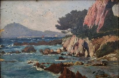 Felix PILLE (1848-1919)

Two seaside landscapes

OIL...