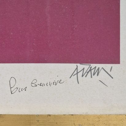 Valerio ADAMI (Born in 1935)

Debussy, Ravel,...