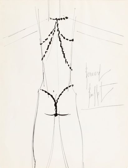 Bernard BUFFET (1928-1999)

Woman in swimsuit,...