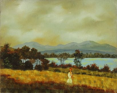 Max SAVY (1918-2010)

River bank and Irish...
