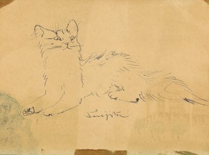 Leonard Tsuguharu FOUJITA (1886-1968)

Sitting...