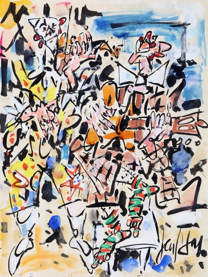 Gen PAUL (1895-1975)

The clown musicians

GOUACHE...