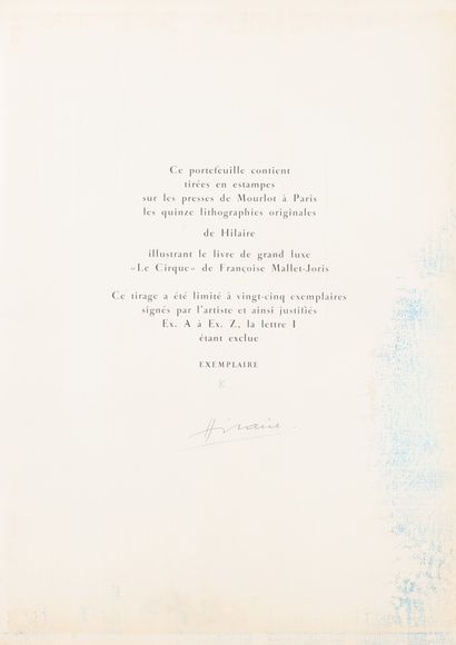 Camille HILAIRE (1916-2004)

PORTFOLIO The...
