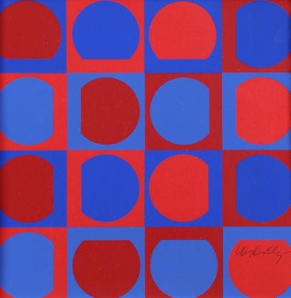 Victor VASARELY (1906-1997)

Kinetic composition

SERIGRAPH...