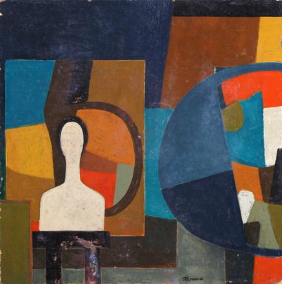 André MINAUX (1923-1986)

Study n°2

OIL...