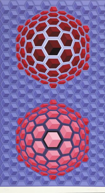 Victor VASARELY (1906-1997)

Kinetic composition

SERIGRAPH...