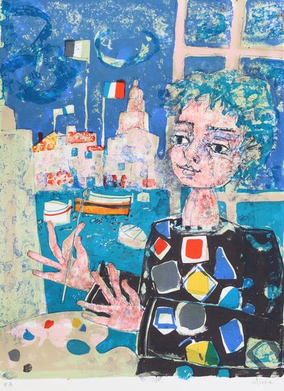 Paul AIZPIRI (1919-2016)

The little painter...