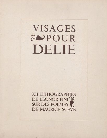 [FINI (Léonor)] - SCEVE (Maurice)

Faces...