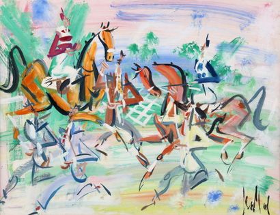 Gen PAUL (1895-1975)

Horse racing

GOUACHE...