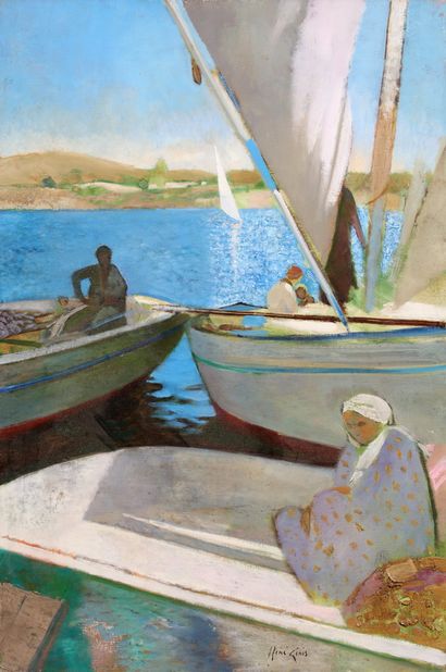 René GENIS (1922-2004)

Feluccas in Aswan...
