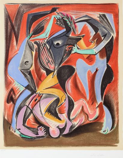 André MASSON (1896-1987)

Orpheus, 1972

LITHOGRAPHY...