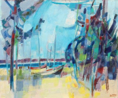 Jean CLUSEAU-LANAUVE (1914-1997)

The blue...