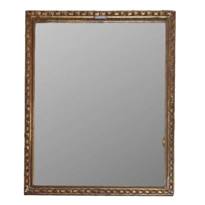GRAND MIROIR à encadrement de Style Louis...