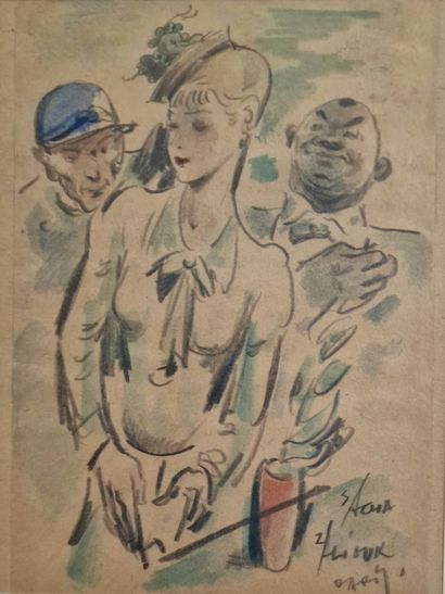 Sacha ZALIOUK (1887-1971)


Jeune femme,...