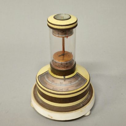 THERMOMETRE BAROMETRE HYGROMETRE ET BOUSSOLE...
