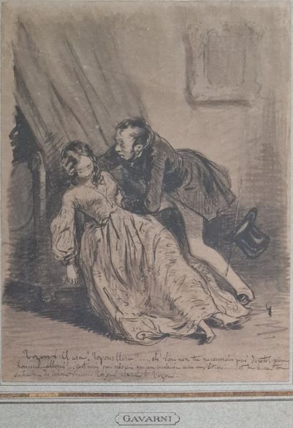 Paul GAVARNI (1804-1866)


Voyons Clara...


PLUME,...