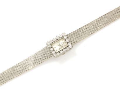 JAEGER LECOULTRE - MONTRE BRACELET DE DAME...
