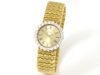 PIAGET- MONTRE BRACELET DE DAME en or 750...