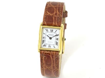 JAEGER - MONTRE BRACELET DE DAME en or 750...