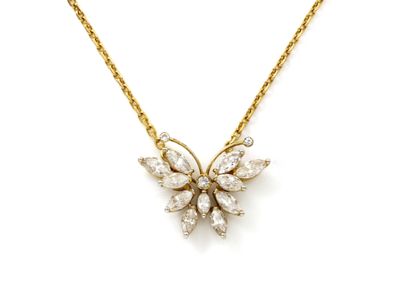 NECKLACE ARTICULA in gold 750 thousandths...