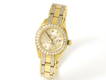 ROLEX ''OYSTER PERPETUAL DATEJUST PEARLMASTER''...