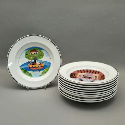 VILLEROY BOCH - MODEL DESIGN NAIF - 10 Hollow...