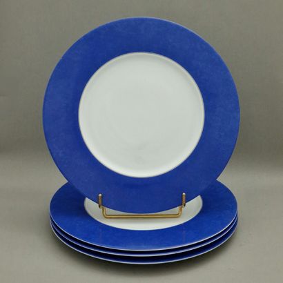 CHRISTOFLE - SET OF 4 PRESENTATION DISHES...