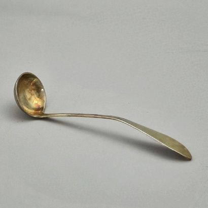 MUSTARDE SPOON in 950 silver vermeil Empire...