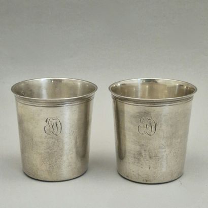 Pair of Restoration period 950 Millièmes...