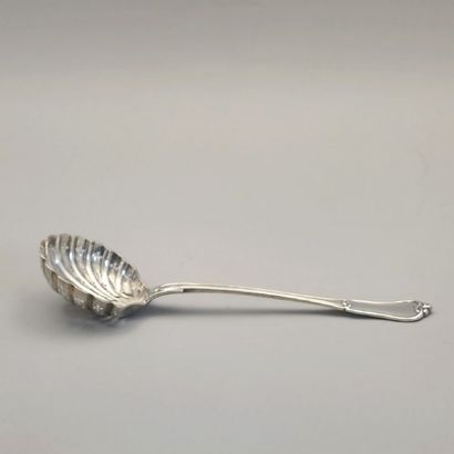 SAUPOUDRER SPOON in Minerva silver 950 Millièmes...