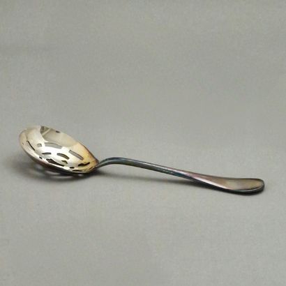 CHRISTOFLE - GLACON SPOON in silver plated...