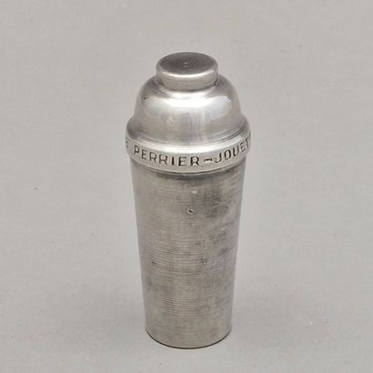 MINIATURE SHAKER FLASQUE in silver plated...