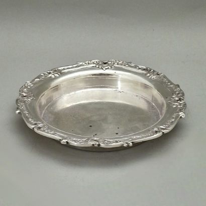 ROUND CARAFE BOTTOM with openwork edge in...