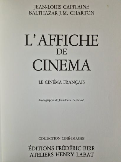 13 BOOKS ON THE CINEMA POSTER : 
- 100 ANS...
