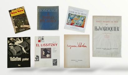 7 WORKS ON ARTISTS OF THE EARLY XXth CENTURY:...