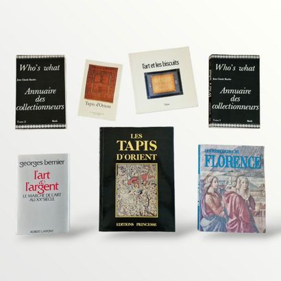7 OUVRAGES DIVERS SUR LES ARTS : 
- LES TAPIS...