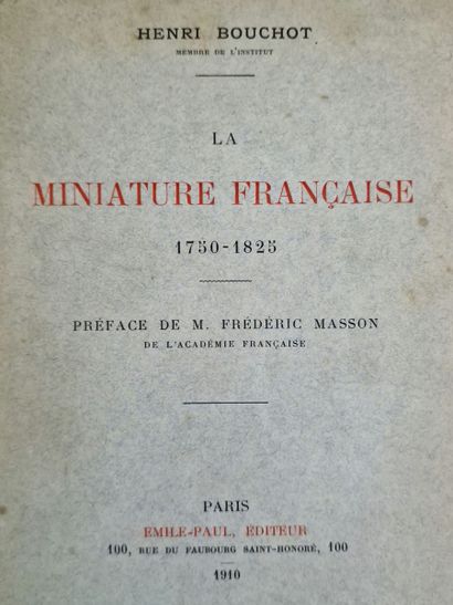 6 WORKS ON THE MINIATURE : 
- LA MINIATURE...