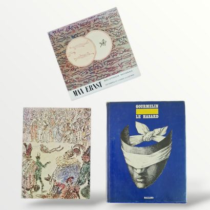 2 BOOKS ABOUT SURREALISM :
- MAX ERNST, ESTAMPES...