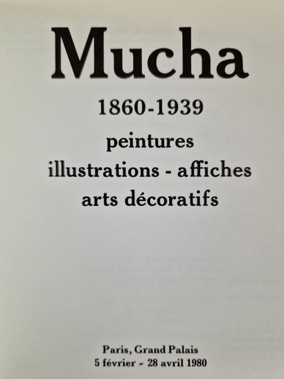 2 BOOKS ON ALPHONSE MUCHA : 
- MUCHA, (MUCHA,...
