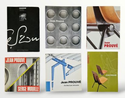 6 OUVRAGES SUR JEAN PROUVE :
- JEAN PROUVE...